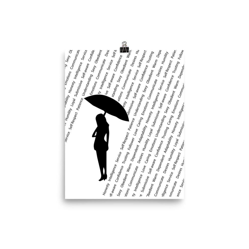 Submissive Traits - Rainfall (Poster)