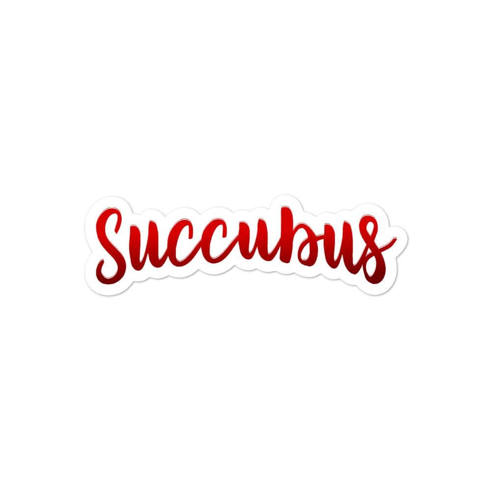 Succcubus Sticker