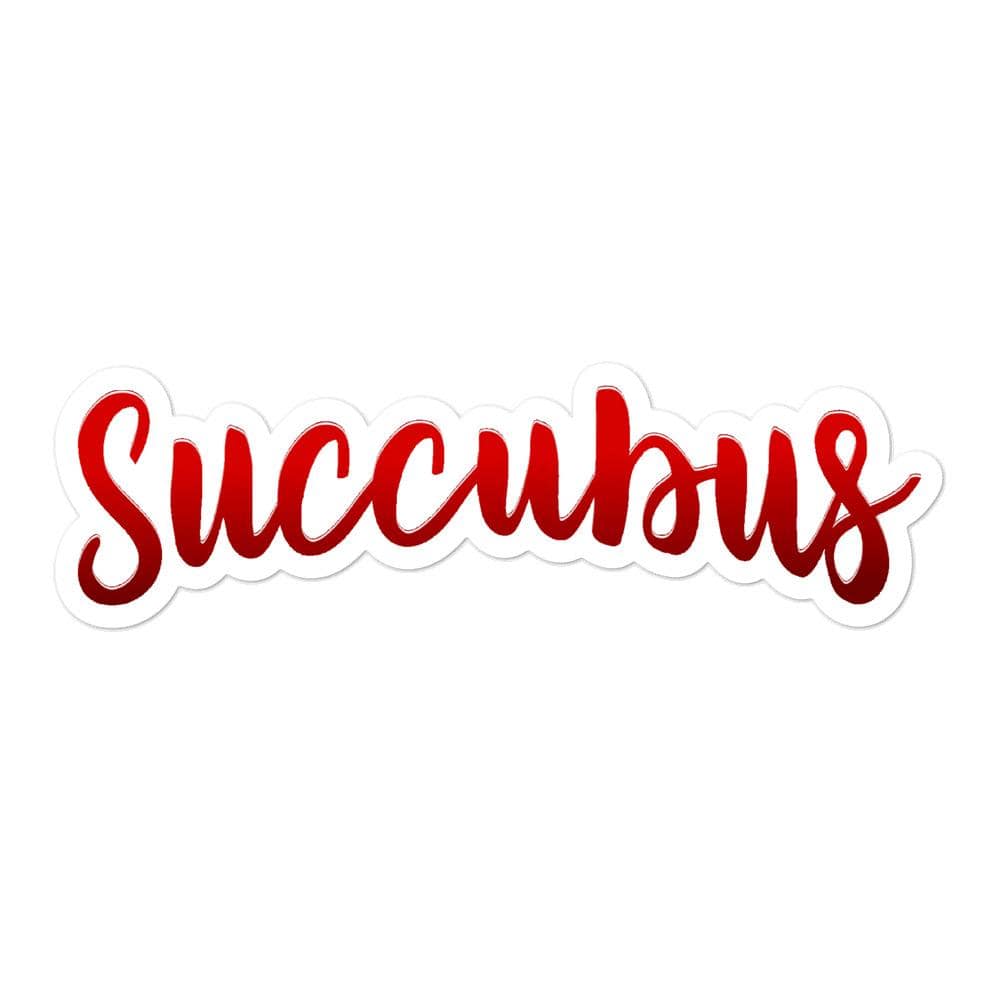 Succcubus Sticker