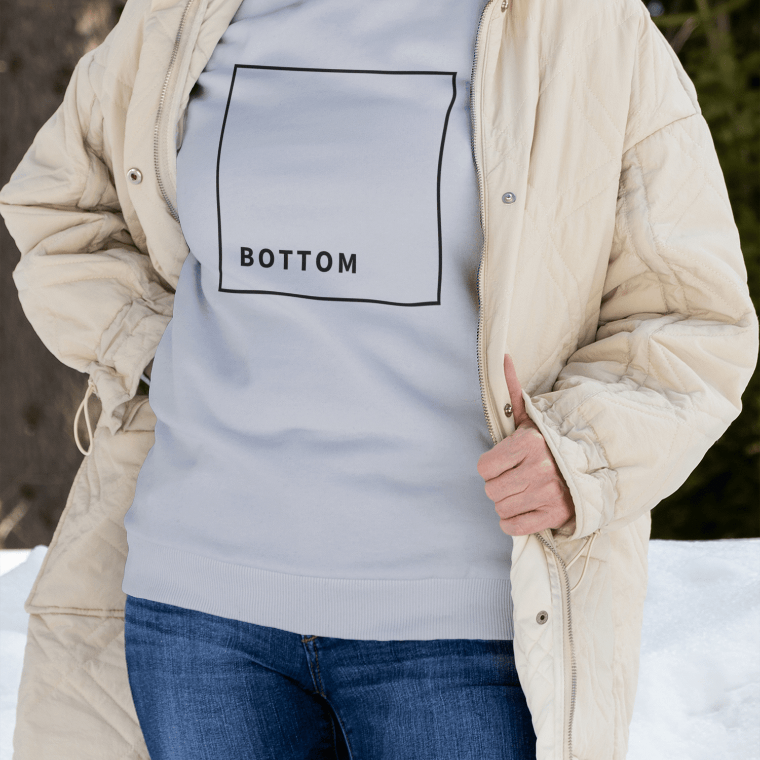 Bottom Sweatshirt (Unisex)