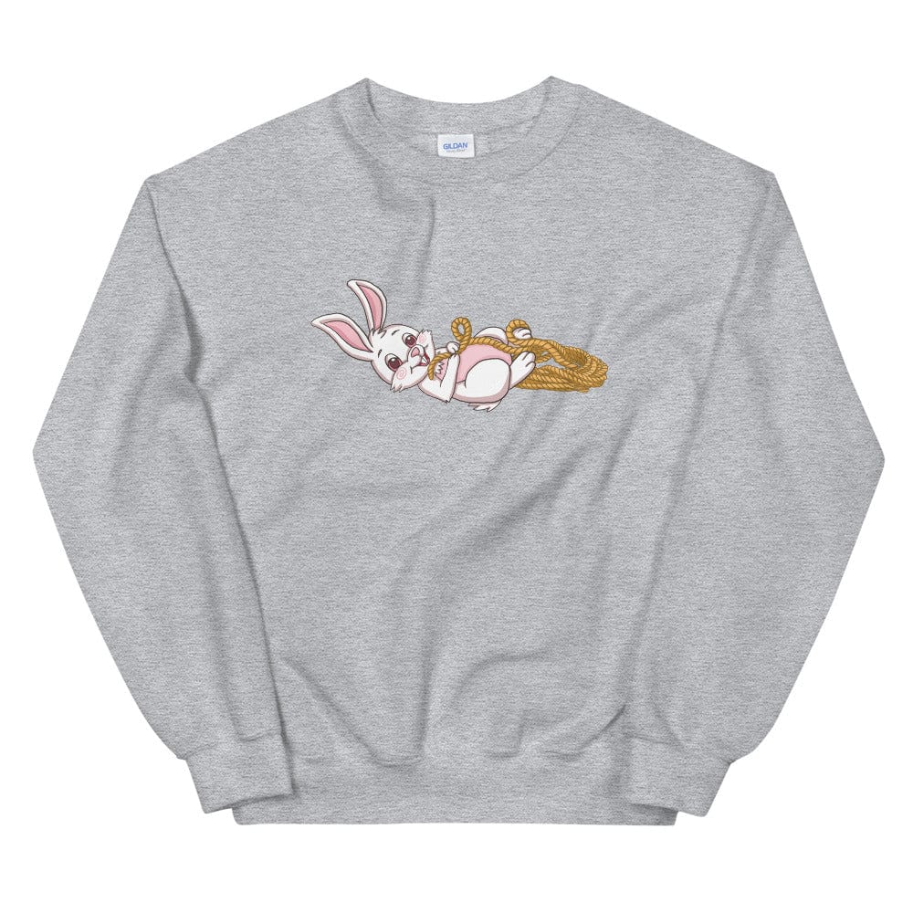 Rope Bunny Sweatshirt (Unisex)