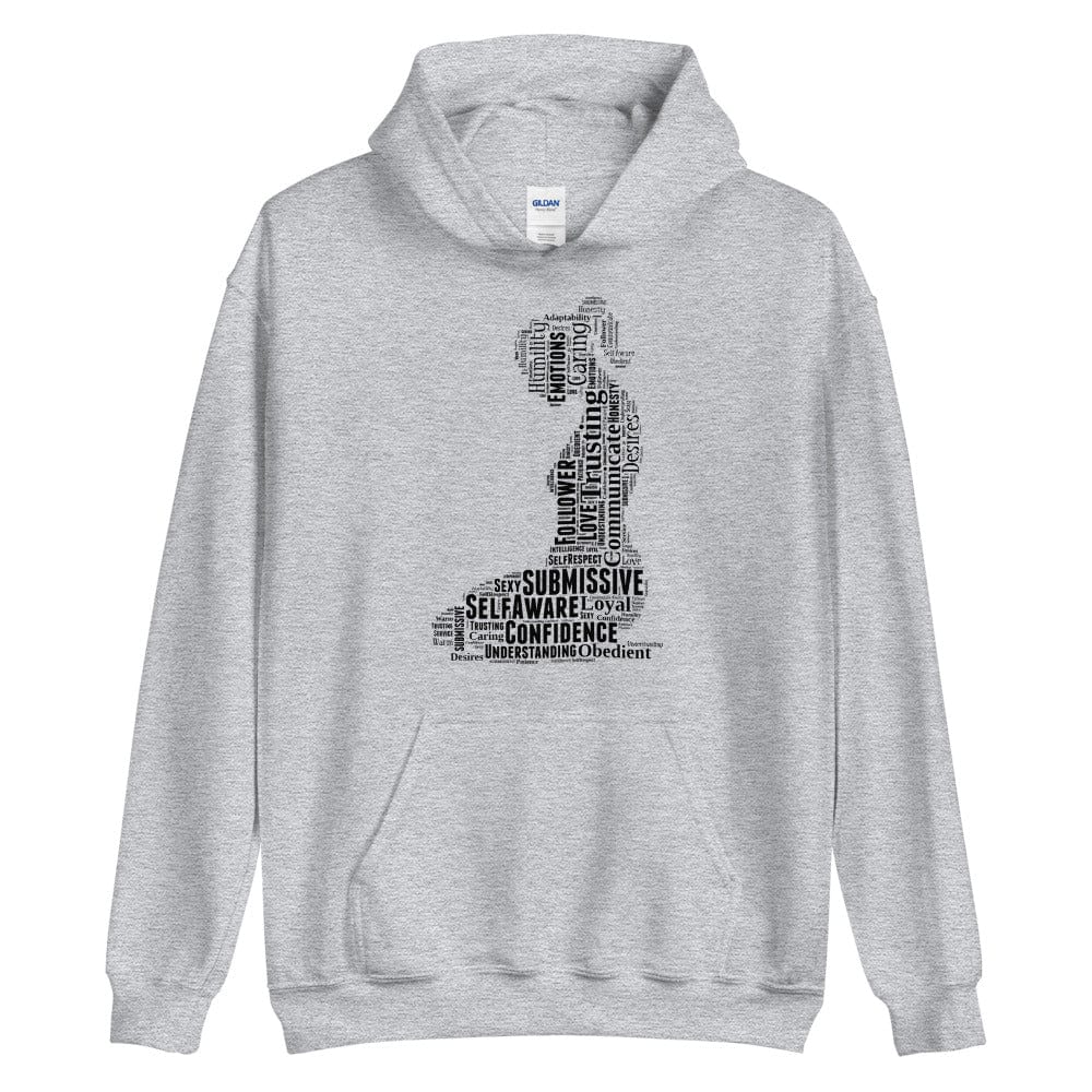 Kneeling Submissive Hoodie (Unisex)