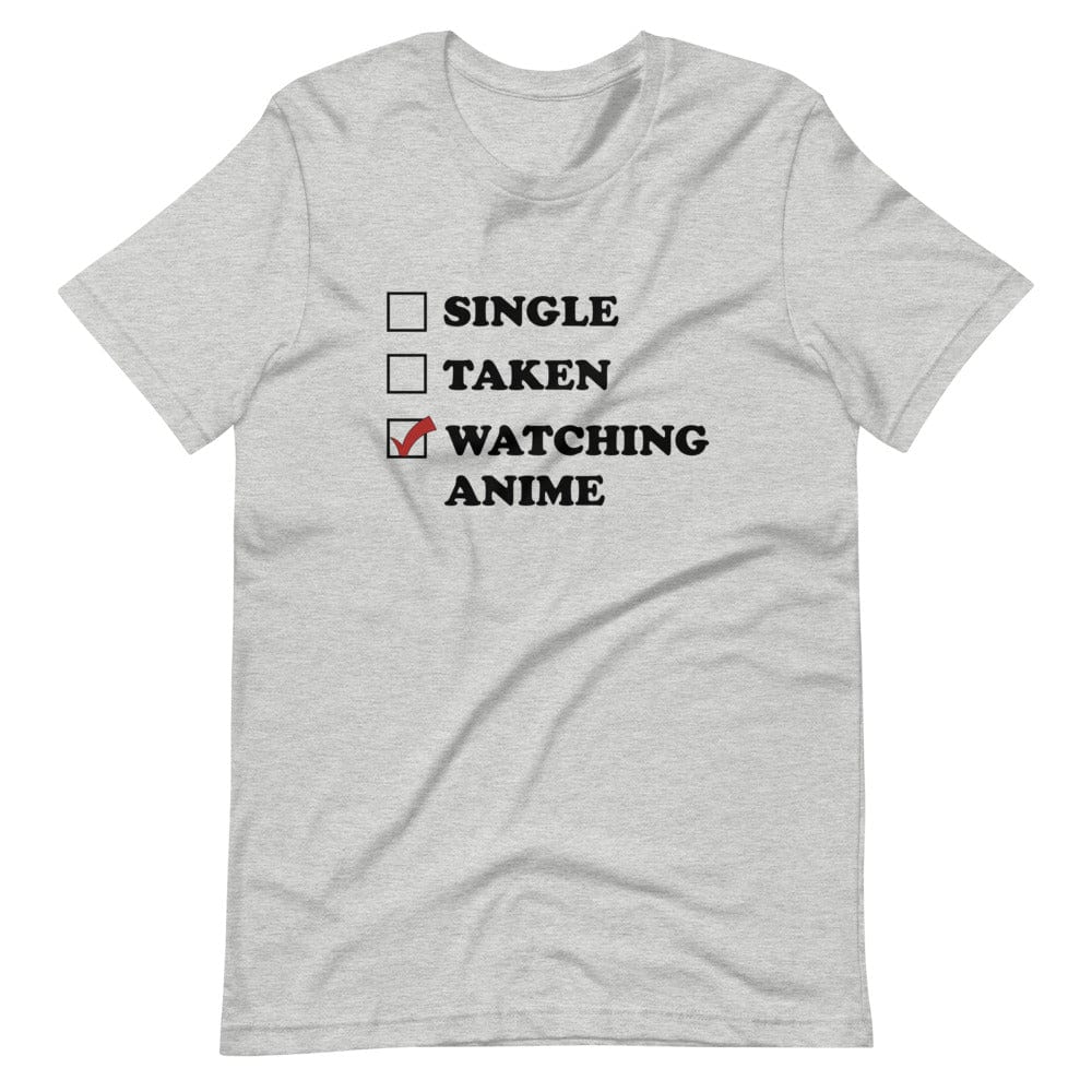 Watching Anime T-Shirt (Unisex)
