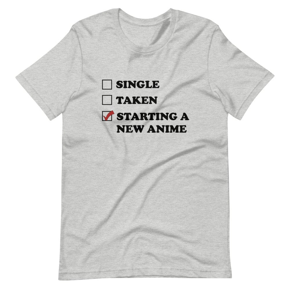 Starting A New Anime T-Shirt (Unisex)
