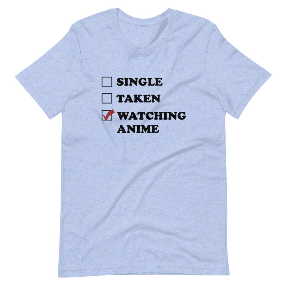 Watching Anime T-Shirt (Unisex)