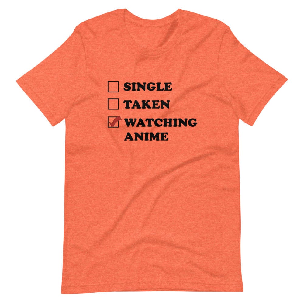 Watching Anime T-Shirt (Unisex)