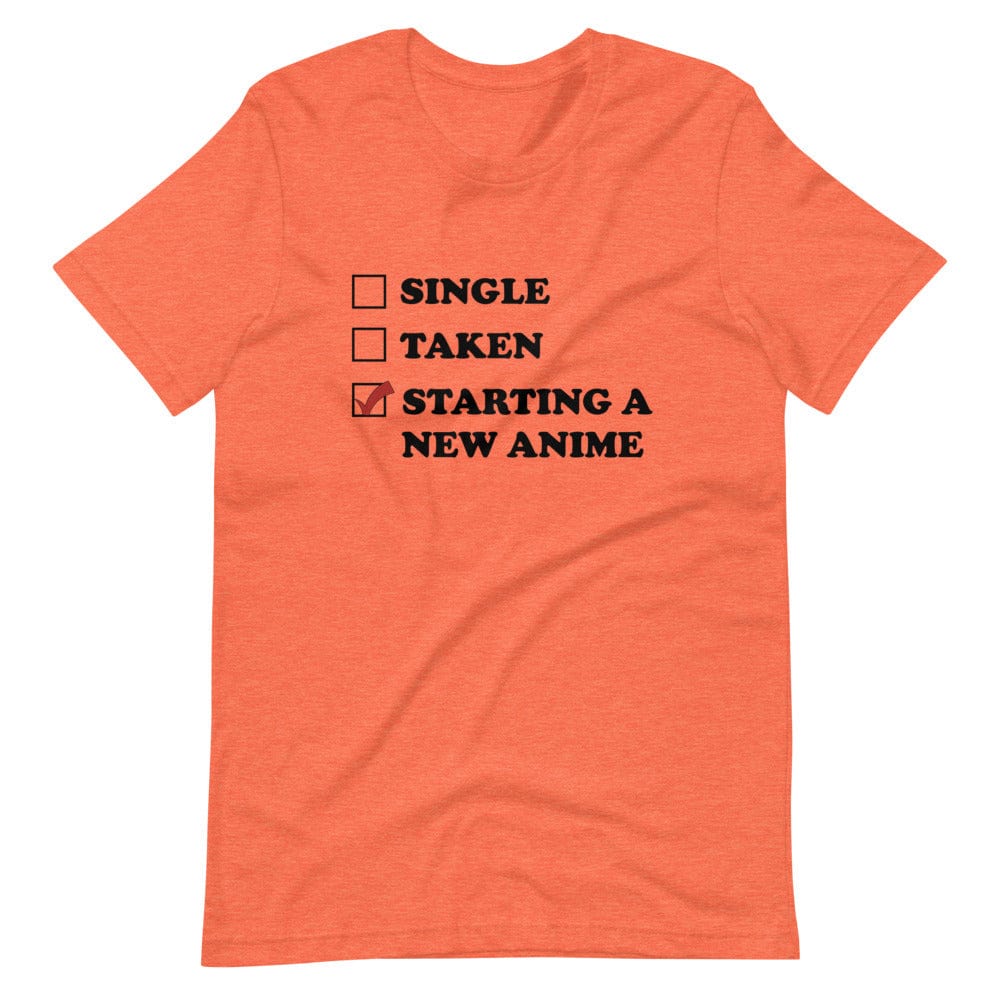Starting A New Anime T-Shirt (Unisex)