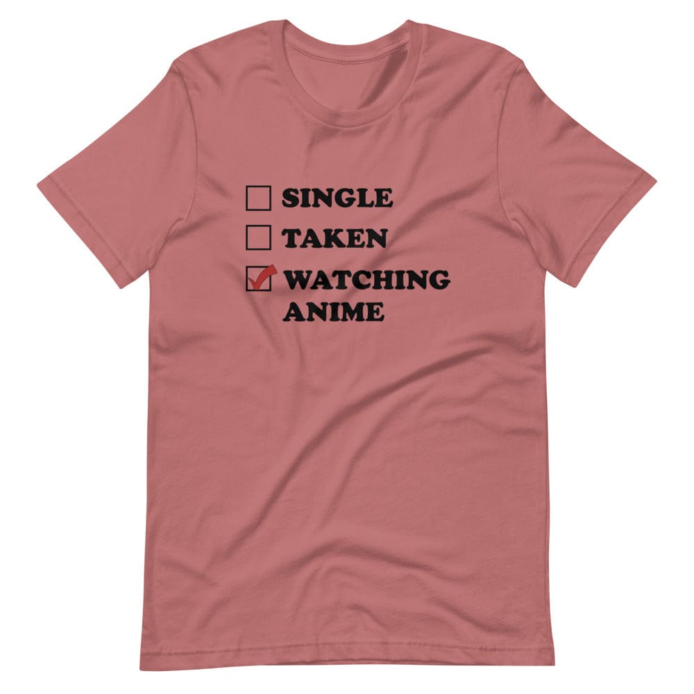 Watching Anime T-Shirt (Unisex)