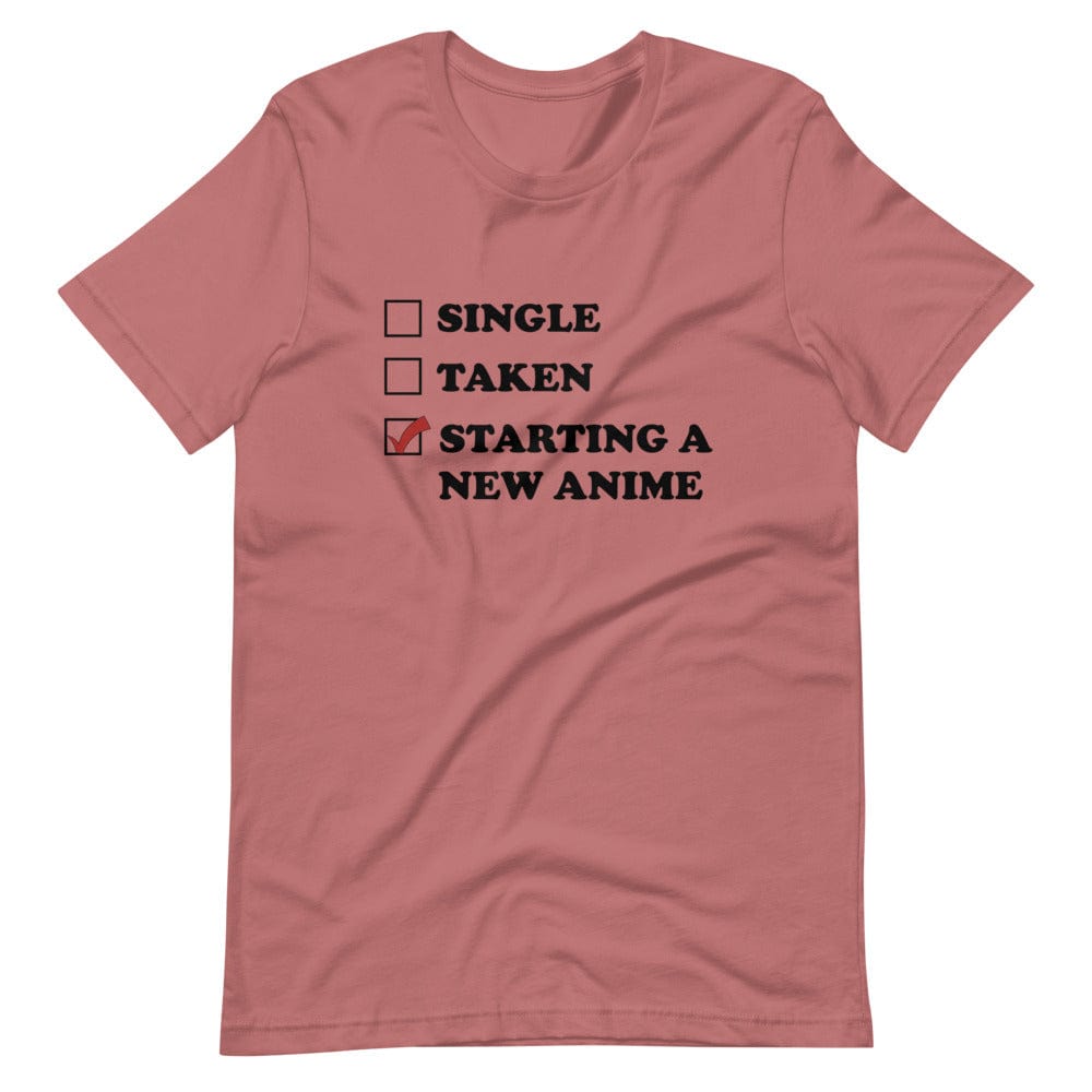 Starting A New Anime T-Shirt (Unisex)