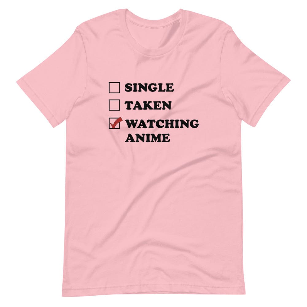 Watching Anime T-Shirt (Unisex)