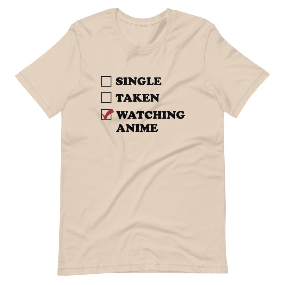 Watching Anime T-Shirt (Unisex)