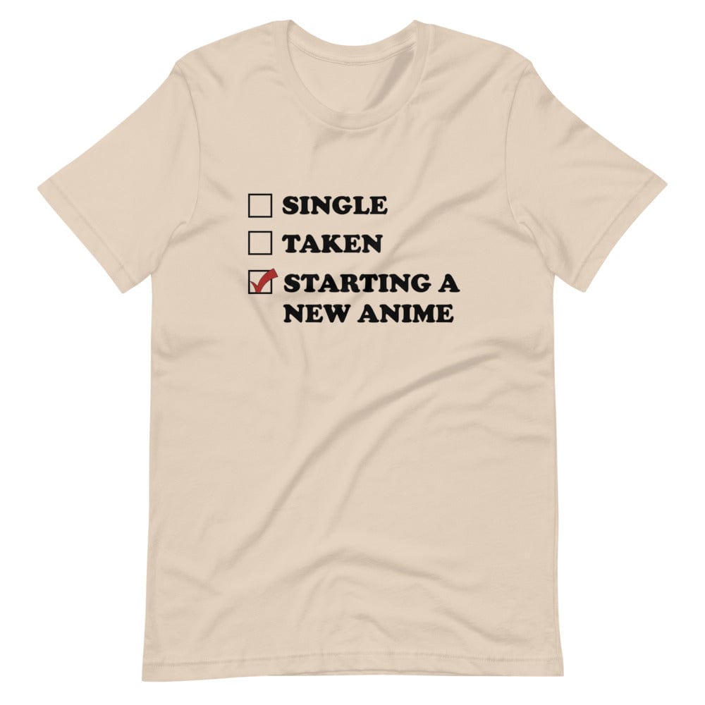 Starting A New Anime T-Shirt (Unisex)