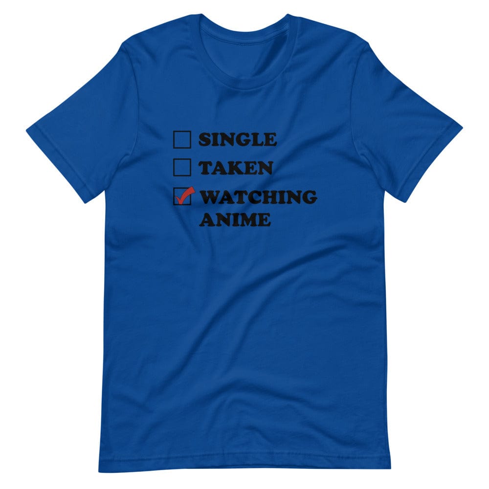 Watching Anime T-Shirt (Unisex)