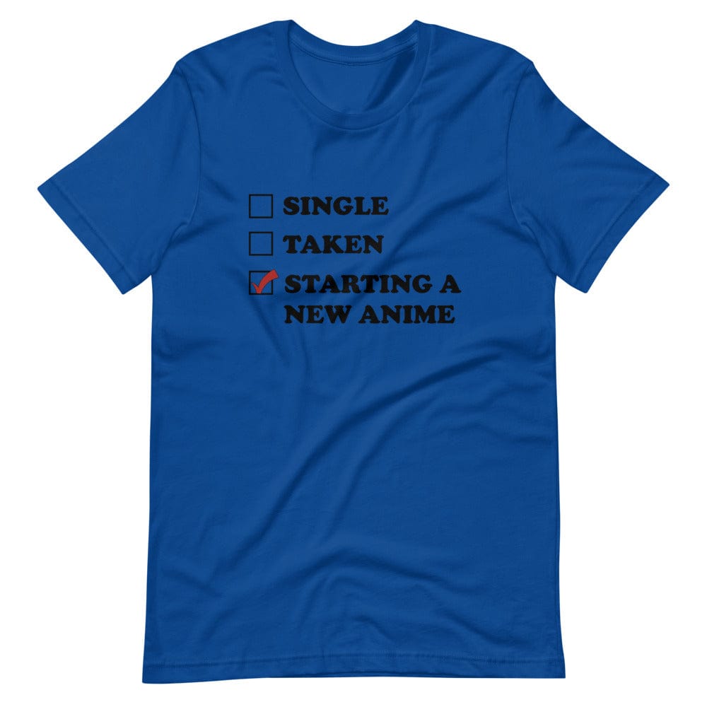 Starting A New Anime T-Shirt (Unisex)