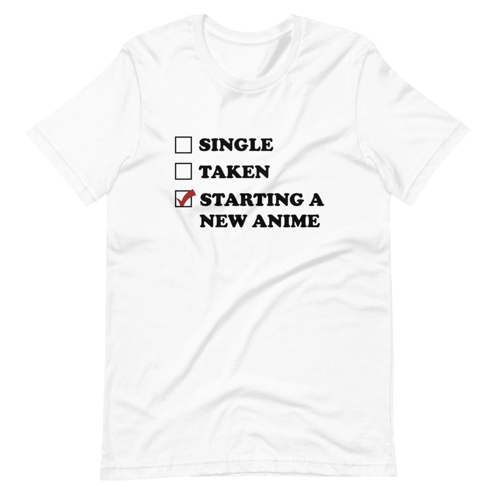 Starting A New Anime T-Shirt (Unisex)